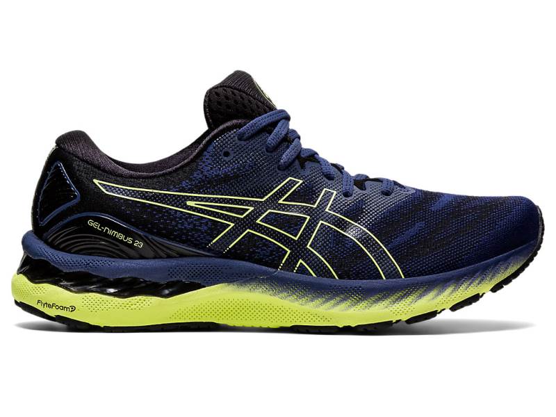 Sapatilhas Running Asics GEL-NIMBUS 23 Homem Azul Marinho, 5603A215.040